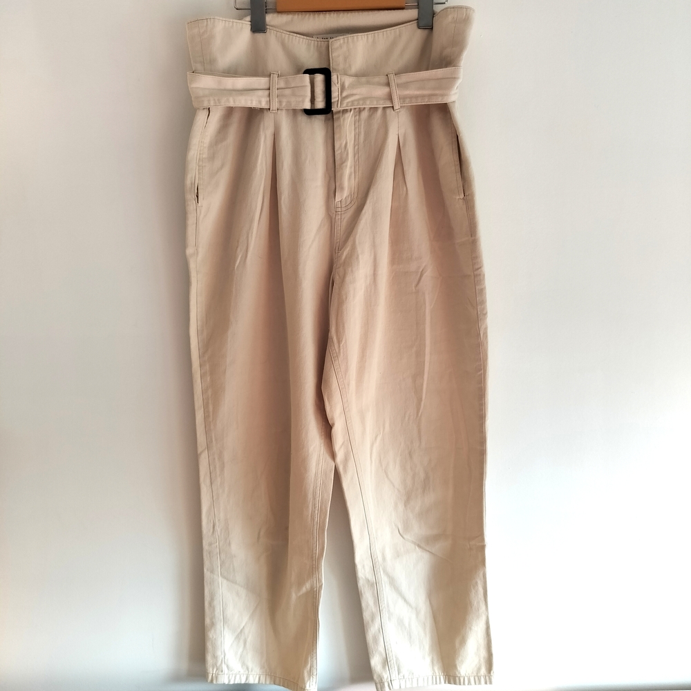 Blu Pepper Super High-Waisted Belted Pants Size 29